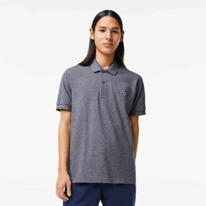 gris chiné e8g V6HV126 Hommes Lacoste polo chiné original l.12.12