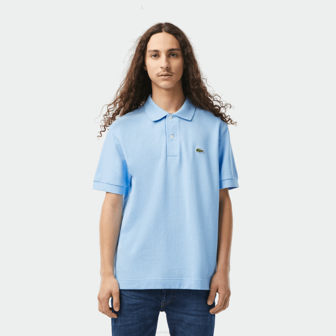 hbp bleu V6HV251 Hommes Lacoste polo original l.12.12 avec piqué de coton épais
