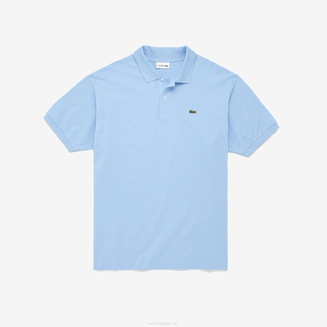 hbp bleu V6HV800 Hommes Lacoste polo en coton petit piqué - grande taille - grand