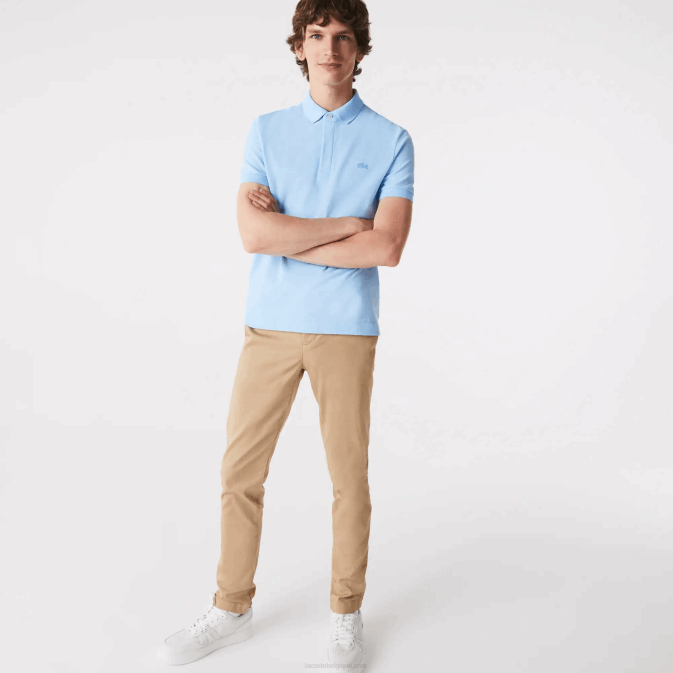 hbp bleu V6HV857 Hommes Lacoste polo piqué de coton stretch smart paris