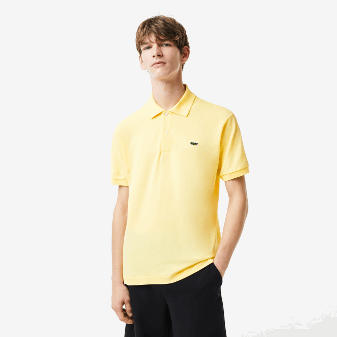 jaune 107 V6HV241 Hommes Lacoste polo original l.12.12