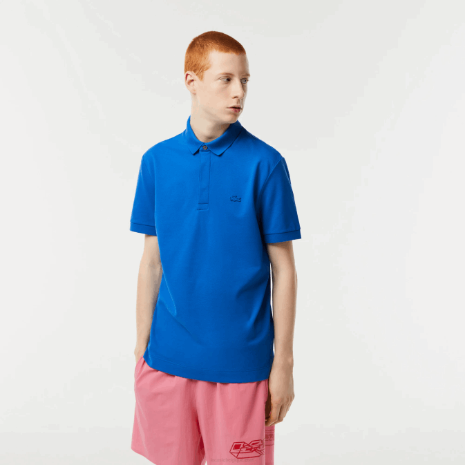kxb bleu V6HV78 Hommes Lacoste polo piqué de coton stretch smart paris