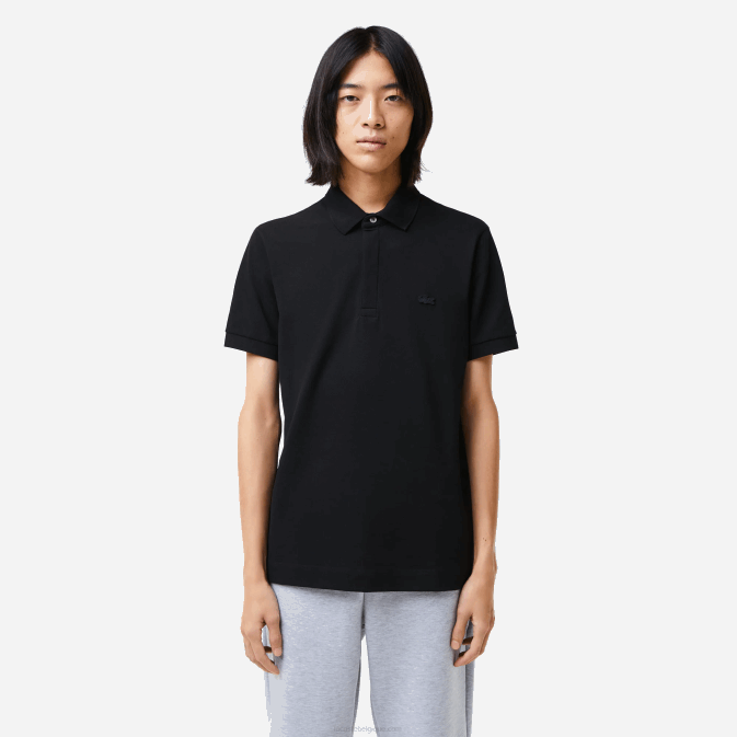 noir 031 V6HV81 Hommes Lacoste polo piqué de coton stretch smart paris