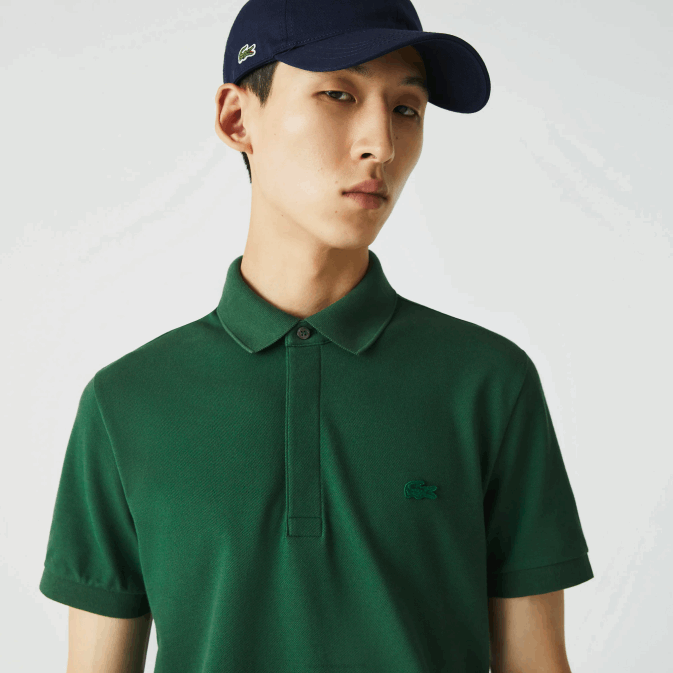 vert 132 V6HV658 Hommes Lacoste polo piqué de coton stretch smart paris