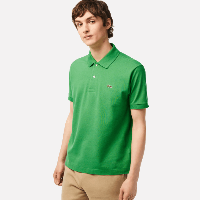 vert l94 V6HV156 Hommes Lacoste polo original l.12.12