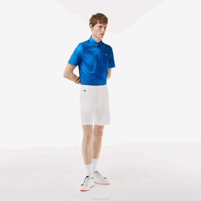 blanc 70v V6HV442 Hommes Lacoste short de golf stretch léger sport