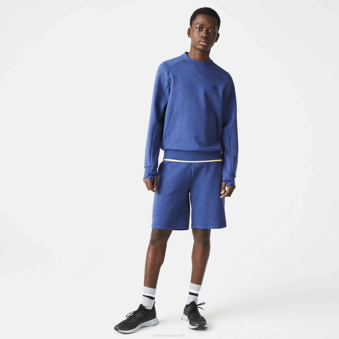 bleu chine hjd V6HV1392 Hommes Lacoste short en coton mélangé stretch