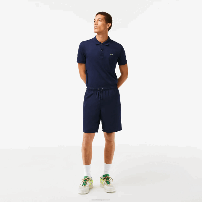 bleu marine 166 V6HV1441 Hommes Lacoste short de tennis à losanges solides sport