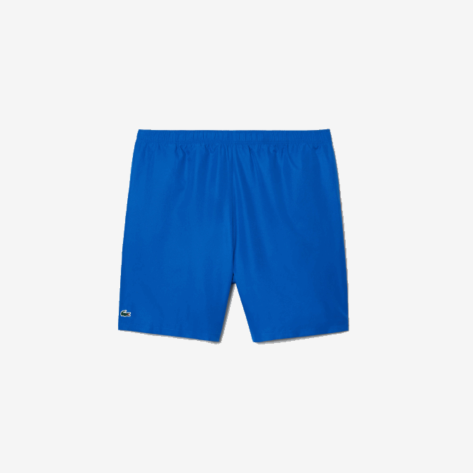 kxb bleu V6HV457 Hommes Lacoste short sport à rayures avec logo - grande taille - grand