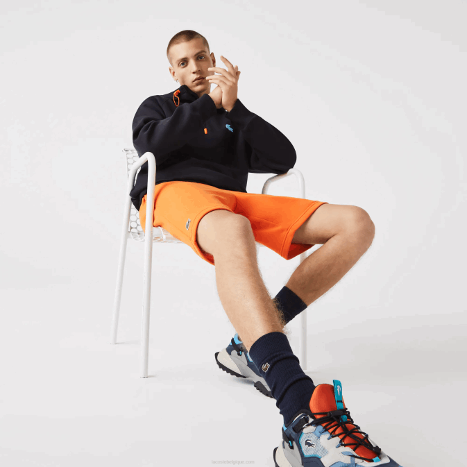 télé orange1 V6HV1577 Hommes Lacoste short de tennis en polaire sport
