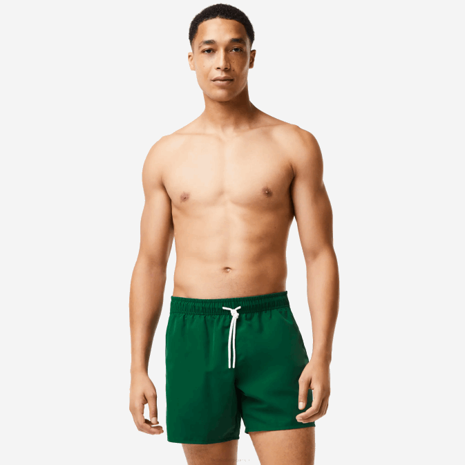 vert bleu marine 381 V6HV540 Hommes Lacoste short de bain léger à séchage rapide