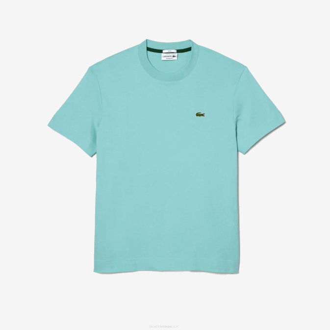 menthe lgf V6HV97 Hommes Lacoste t-shirt en coton bio à col rond