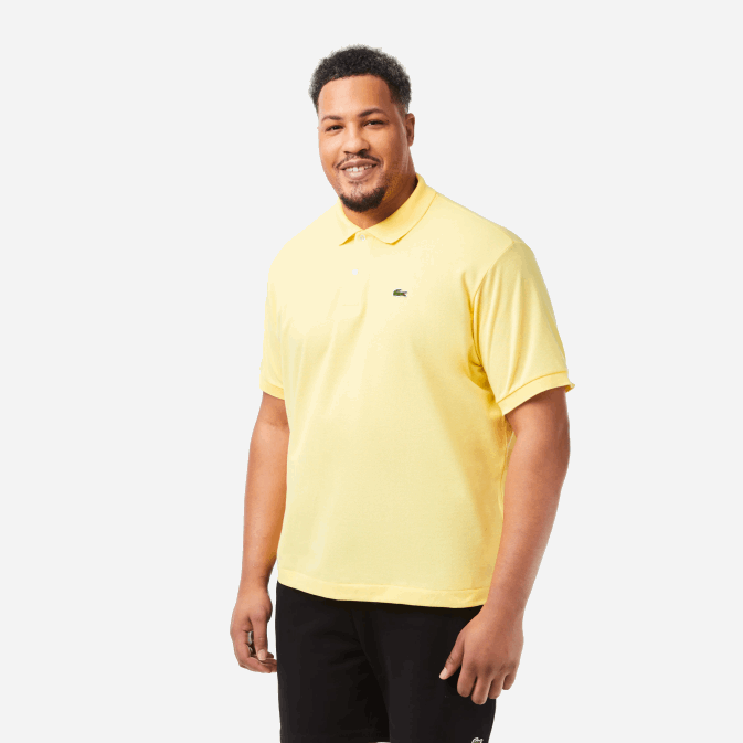 jaune 107 V6HV241 Hommes Lacoste polo original l1212