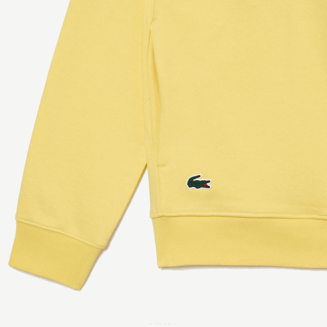 jaune 107 V6HV355 Hommes Lacoste sweat à capuche sport miami open edition