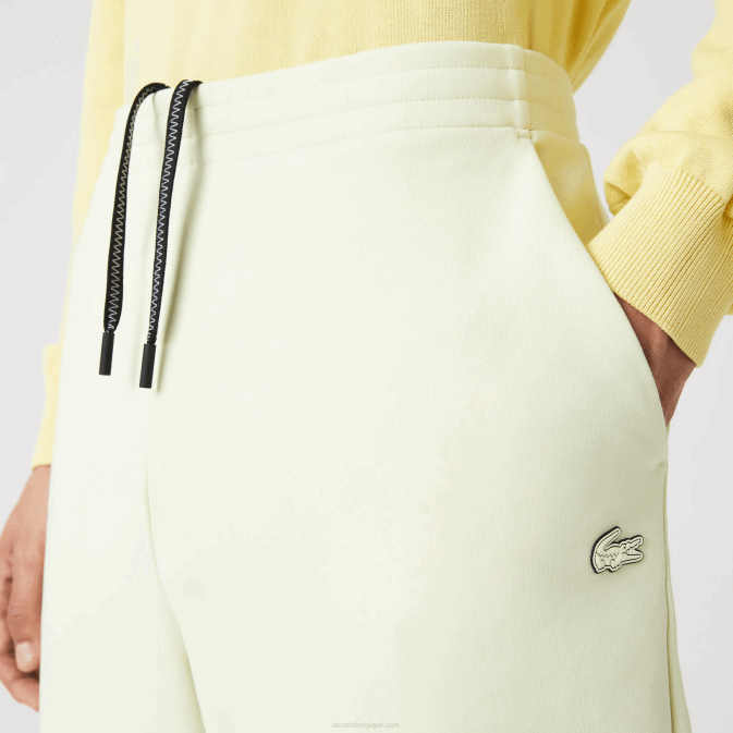 jaune 6gd V6HV974 Hommes Lacoste pantalon de survêtement slim à logo