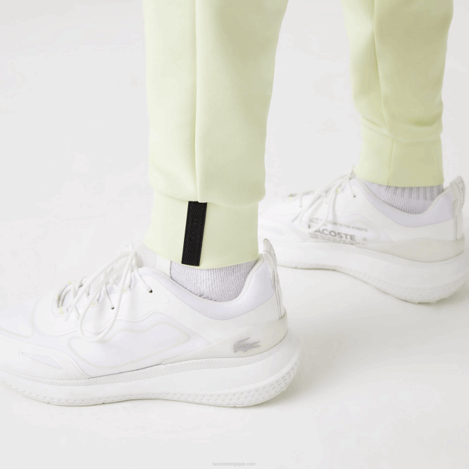 jaune 6gd V6HV974 Hommes Lacoste pantalon de survêtement slim à logo