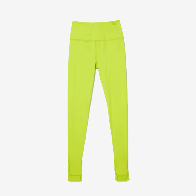 jaune 90v V6HV2541 femmes Lacoste leggings à étrier