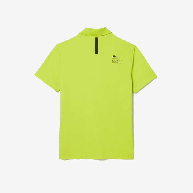 jaune 90v V6HV627 Hommes Lacoste polo regular fit en piqué à logo