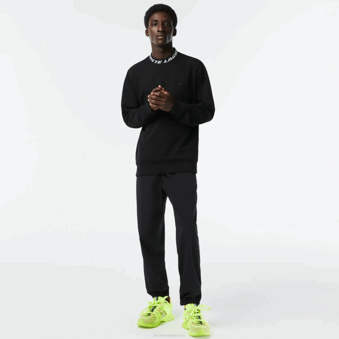 jaune jaune 2t7 V6HV1733 Hommes Lacoste baskets en textile l003 active