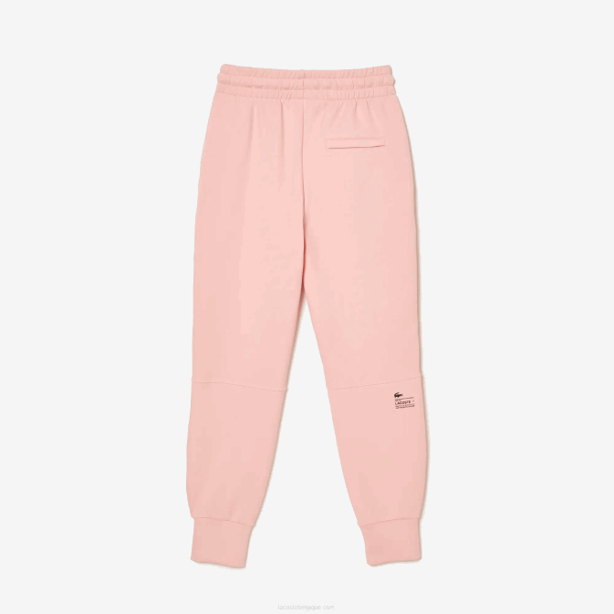 kf9 rose V6HV2403 femmes Lacoste pantalon de survêtement en jersey de coton