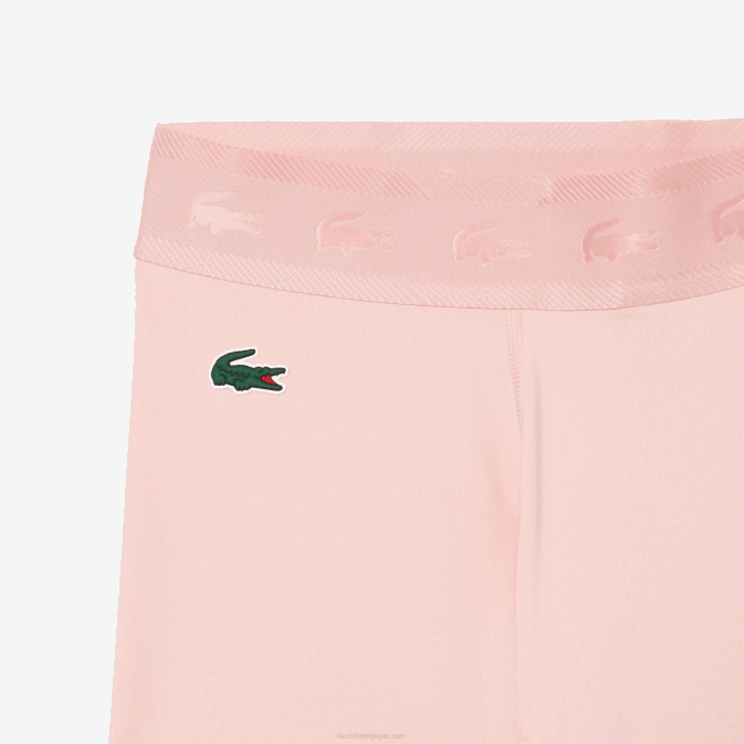 kf9 rose V6HV2409 femmes Lacoste legging sport 7/8 en polyester recyclé