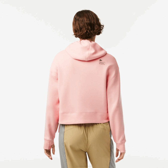 kf9 rose V6HV2416 femmes Lacoste sweat à capuche