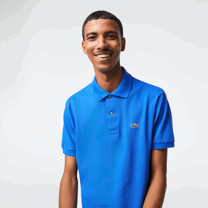 kxb bleu V6HV191 Hommes Lacoste polo original l1212