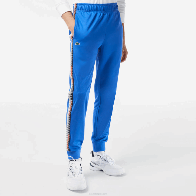 kxb bleu V6HV306 Hommes Lacoste pantalon de survêtement de tennis résistant à l\abrasion