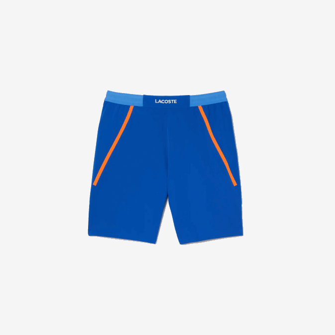 kxb bleu V6HV409 Hommes Lacoste short tennis x novak djokovic