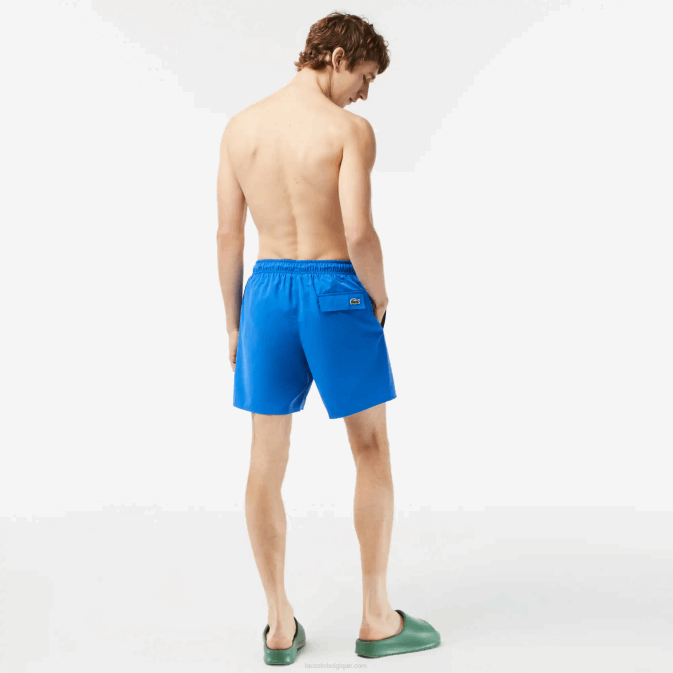 kxb bleu V6HV518 Hommes Lacoste maillot de bain à séchage rapide avec sac de voyage