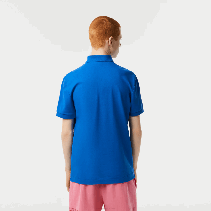 kxb bleu V6HV78 Hommes Lacoste polo piqué de coton stretch smart paris