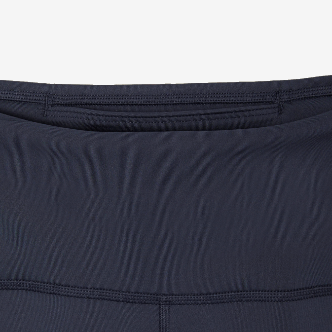 kxe bleu V6HV2425 femmes Lacoste legging court sport uni