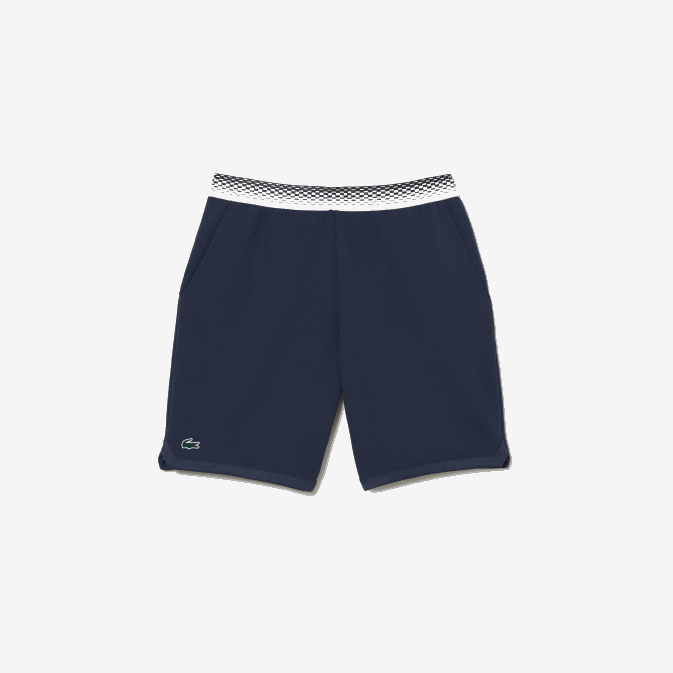 kxe bleu V6HV429 Hommes Lacoste short en résille tennis x daniil medvedev