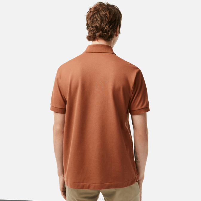 lfa marron clair V6HV104 Hommes Lacoste polo original l1212