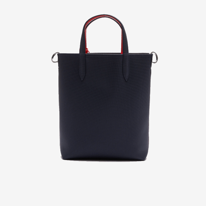 marine 166 rouge 240 b50 V6HV2818 femmes Lacoste sac cabas réversible en toile enduite anna