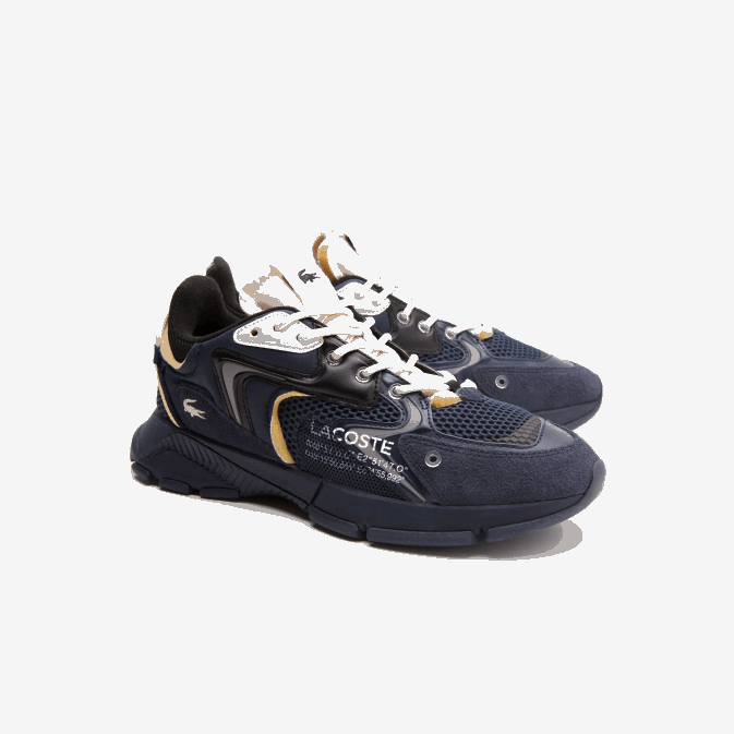 marine nb0 V6HV1697 Hommes Lacoste baskets en textile l003 neo