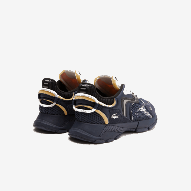 marine nb0 V6HV1697 Hommes Lacoste baskets en textile l003 neo