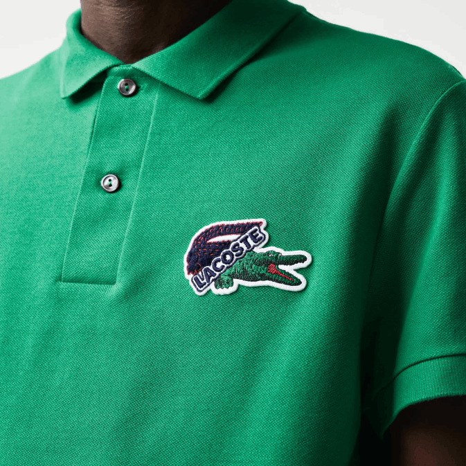 mdl vert V6HV846 Hommes Lacoste polo piqué de coton bio