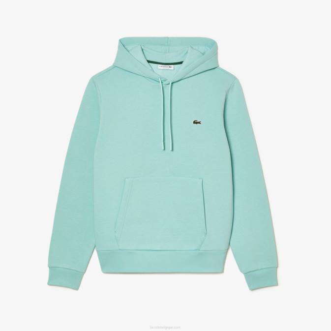 menthe lgf V6HV294 Hommes Lacoste sweat à capuche coton bio