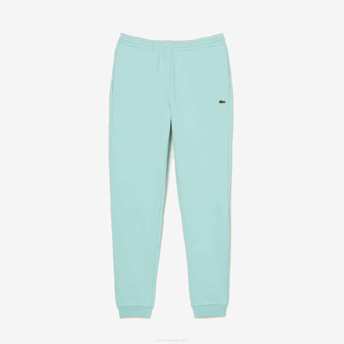 menthe lgf V6HV345 Hommes Lacoste pantalon de survêtement fuselé en polaire