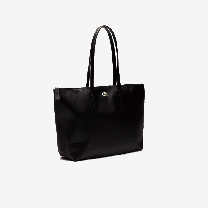 noir 000 V6HV2766 femmes Lacoste sac cabas zippé l1212 concept