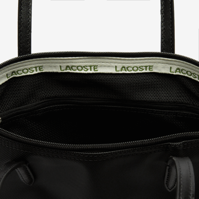 noir 000 V6HV2804 femmes Lacoste petit sac cabas zippé l1212 concept