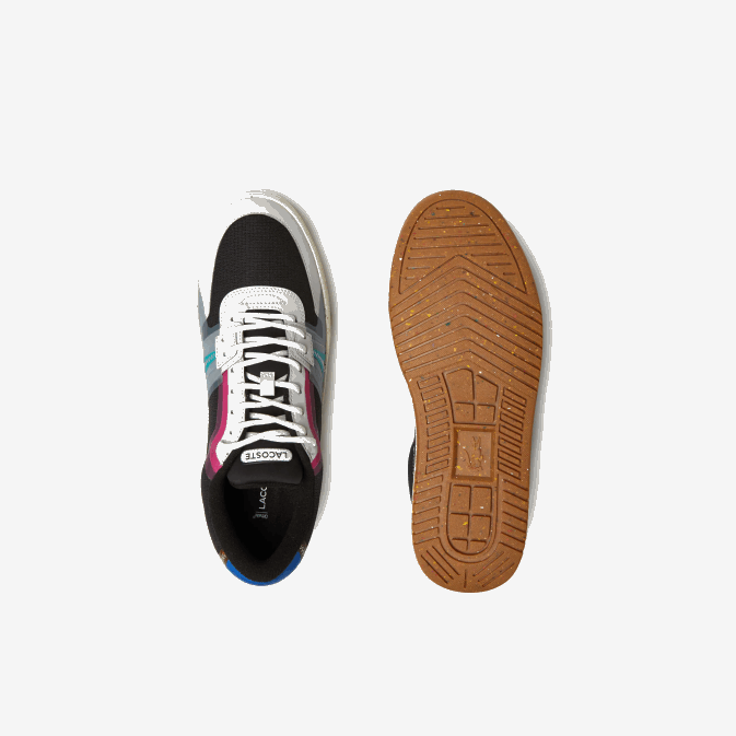 noir 02h V6HV1850 Hommes Lacoste baskets color-block en synthétique et textile l001 eco