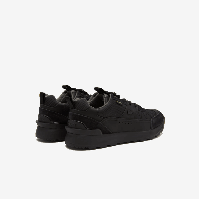 noir 02h V6HV1864 Hommes Lacoste baskets en textile et cuir urban breaker lo gtx