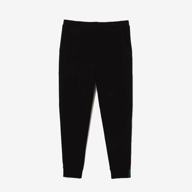 noir 031 V6HV1004 Hommes Lacoste pantalon de survêtement coupe slim en coton mélangé chiné