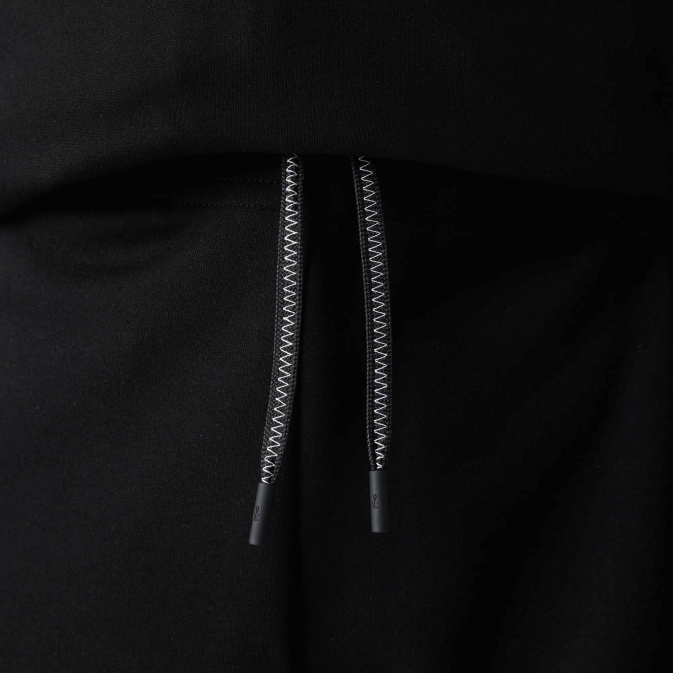 noir 031 V6HV1043 Hommes Lacoste pantalon de survêtement à imprimé réfléchissant