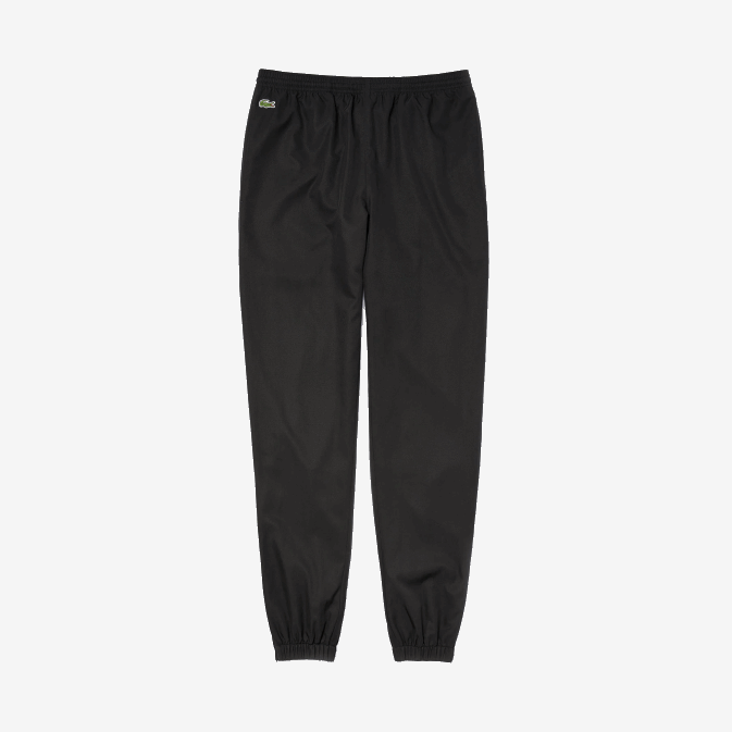 noir 031 V6HV1113 Hommes Lacoste pantalon de survêtement sport tennis en taffetas à armure losange