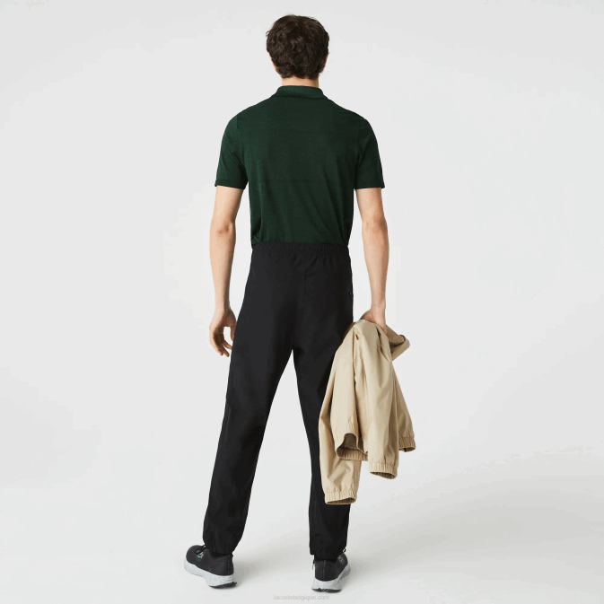 noir 031 V6HV1131 Hommes Lacoste pantalon de survêtement léger