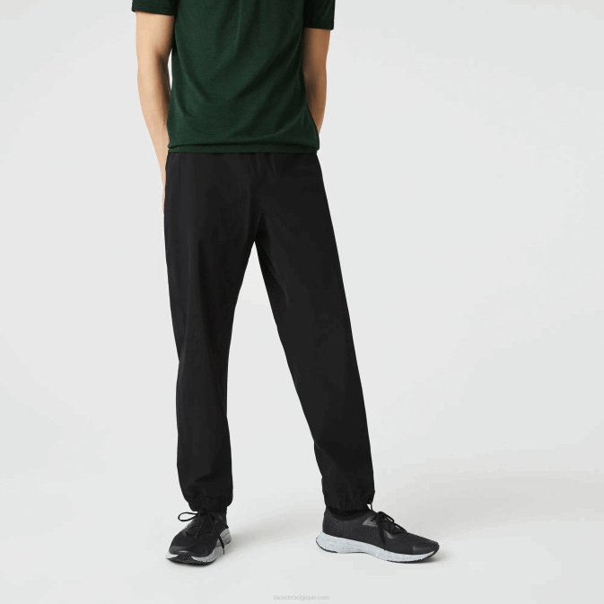 noir 031 V6HV1131 Hommes Lacoste pantalon de survêtement léger