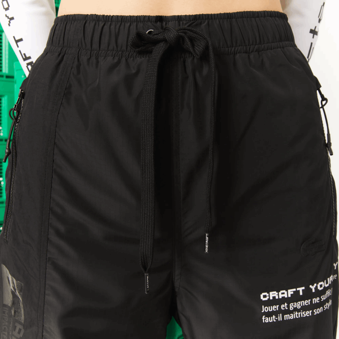 noir 031 V6HV1175 Hommes Lacoste pantalon de survêtement en nylon live x minecraft